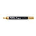 Staedtler Lumocolor Paint Marker 349 Gold (Box of 10)
