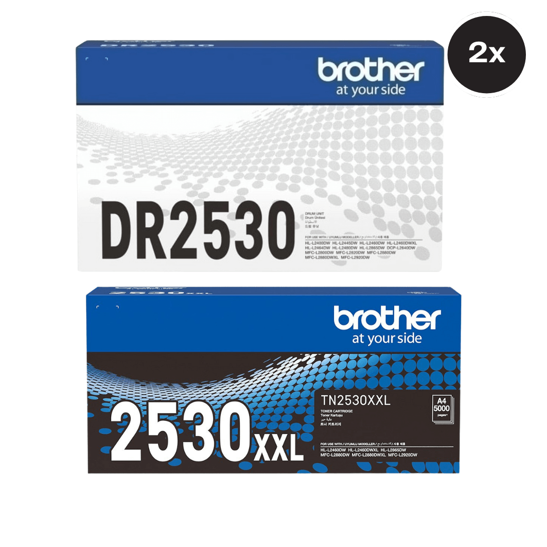 Brother TN-2530XXL & DR-2530 Bundle | CartridgesDirect