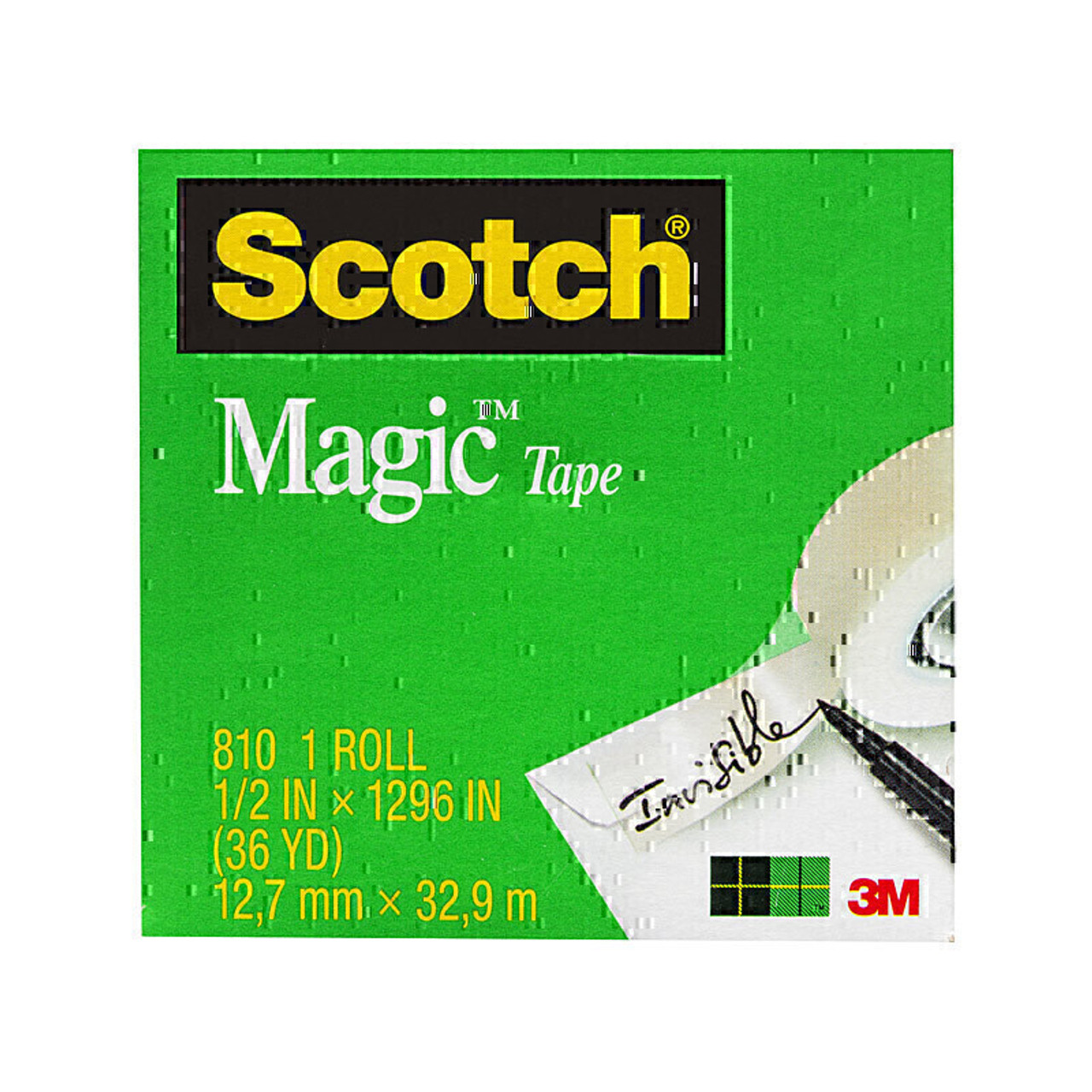 3M SCOTCH MAGIC GREENER TAPE 123