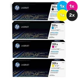 HP 201A Toner Cartridges Value Pack  - Includes: [2 x Black, 1 x Cyan, Magenta, Yellow]