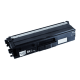Compatible Brother TN-443BK black high yield toner cartridge, rectangular with silver stripe and white label.