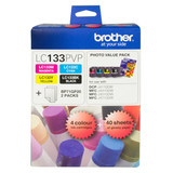Brother LC-133 Photo Value Pack Ink Cartridges