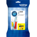 Brother LC3339XL Yellow Ink Cartridge, genuine Brother product, yellow color, LC3339 series.