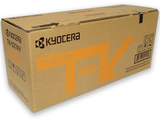Kyocera TK5274 Yellow Toner Cartridge box with brand logo and product details in brown cardboard packaging.