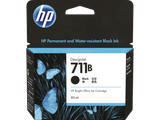Genuine HP 711 Black Ink Cartridge
