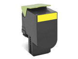 Lexmark 808 Yellow Toner Cartridge (Original)