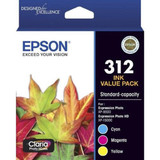Epson 312 1 x Cyan, Magenta, Yellow Ink Cartridge (Original)