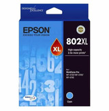 Epson 802XL Cyan Ink Cartridge (Original)