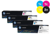 HP 130A Toner Cartridges Value Pack  - Includes: [2 x Black, 1 x Cyan, Magenta, Yellow]