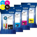 Brother LC3339XL Ink Cartridge Value Pack - Includes: [1 x Black, Cyan, Magenta, Yellow]