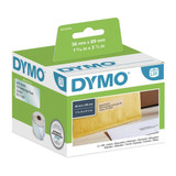 Dymo Labelwriter Large Address Clear Poly Plastic Labels 36x89mm