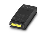 Oki C650DN Yellow Toner cartridge with yellow label and OKI branding on black rectangular body.