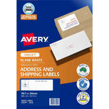 Avery White Address & Shipping Inkjet Labels - J8160 Pack of 50