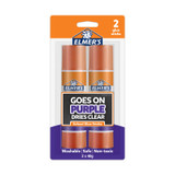 Elmer's Glue Stick 40g Purple (Twin Pack, Box of 6)