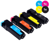Fuji Xerox C1110 Toner Cartridges Value Pack - Includes: [1 x Black, Cyan, Magenta, Yellow]