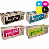 Kyocera TK-554 Toner Cartridges Value Pack - Includes: [1 x Black, Cyan, Magenta, Yellow]