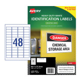 Avery Laser  Label HD L4778 48Up Pk25