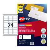 Avery LIP Label QP L7159 24Up Bx10