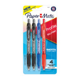 Paper Mate Profile Ball Point 1.0mm RT Packet of 4 Box of 6