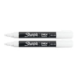 Sharpie Chalk Wet Marker Wht Pack 2 Box 4