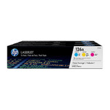 HP 126A CMY Toner Tri-Pack