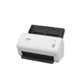 Brother ADS-3100 scanner, a white and black document scanner with the brand name clearly visible.