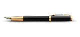 Parker Ingenuity Black Felt Pen with Gold Trim - Genuine