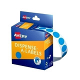 Avery Display play Dot 14mm Light Blue 1050 Box of 5 - High-Quality Decorative Dots for Crafts and Projects