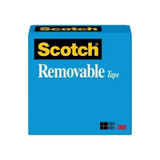 Scotch MagicTape 811 19mm Pack of 12 - Premium Invisible Adhesive Tape