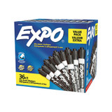 Expo Dry Erase Whiteboard Marker Chisel Tip Black - Pack of 36