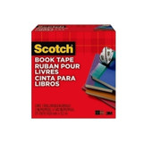 Scotch BookTape 845 - 50mm x 13.7M - High-Quality Transparent Book Repair Tape