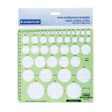 Staedtler Metric Circle Template - 2mm to 50mm