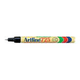 Artline 725 Permanent Marker 0.4mm Black (Box of 12)