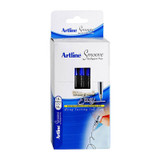 Artline Smoove Ballpoint Stick Medium Blue (Box of 50)