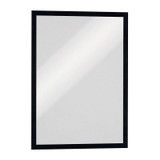 Durable Duraframe Magnetic Sign Holder A3 Black (Pack of 5)
