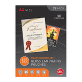GBC Laminating Pouch A4 125 Micron (Pack of 25)