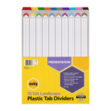 Marbig Indices &amp; Divider 10 Tab Reinforced A3 Landscape