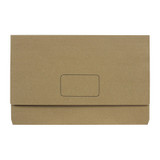 Marbig Slimpick Foolscap Document Wallet Envelope Kraft (Pack of 10)