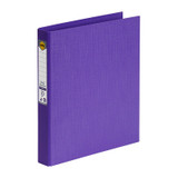 Marbig Ring Binder A4 25mm 2 D-Ring PE Purple