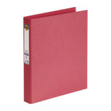 Marbig Ring Binder A4 25mm 2D Polyethylene Coral