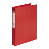 Marbig Ring Binder A4 25mm 3 D-Ring PE Red