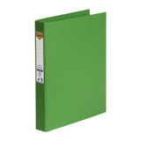 Marbig Ring Binder A4 25mm 4 D-Ring PE Green