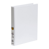 Marbig Clearview Insert Binder A4 25mm 2 D-Ring White
