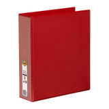Marbig Clearview Insert Binder A4 50mm 2 D-Ring Red