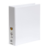 Marbig Clearview Insert Binder A4, 50mm, 4D, white, genuine product with label and barcode visible.