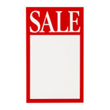 Quikstik Display Tickets Sale (Pack of 10)