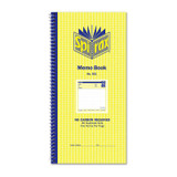 Spirax 551 Memo Book 279 x 144mm Duplicates (Pack of 10)