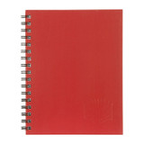 Spirax 512 Hard Cover Book A4 200 Page Red (Pack of 5)