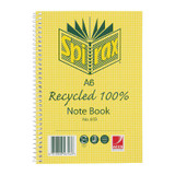 Spirax 813 Recycled Notebook A6 100 Page (Pack of 5)