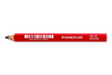 Staedtler Carpenter Polyethylene Pencil Red Lacquer 2H